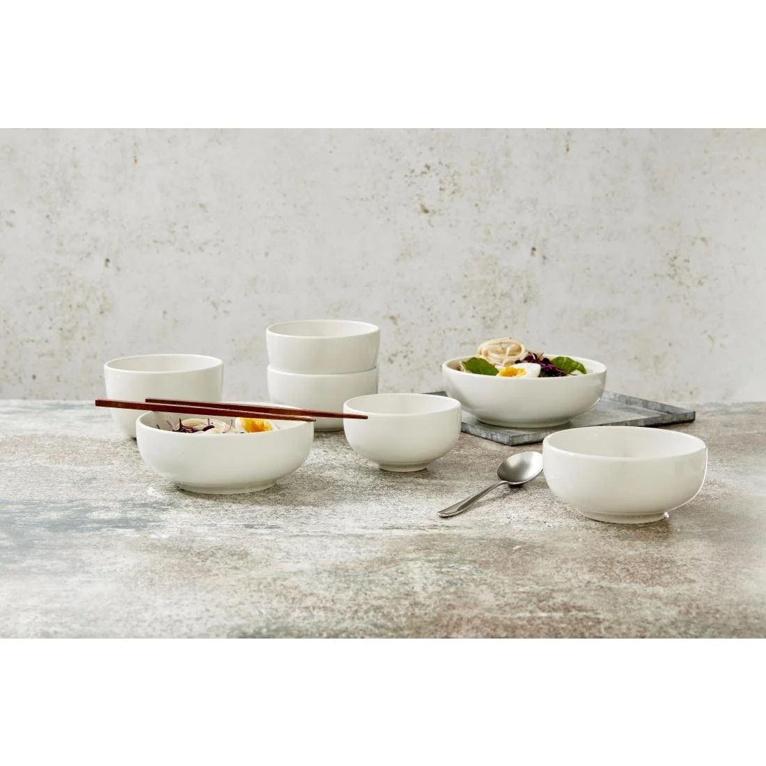 Steelite Taste Bowls White 110mm (12 Pack) - Image 9