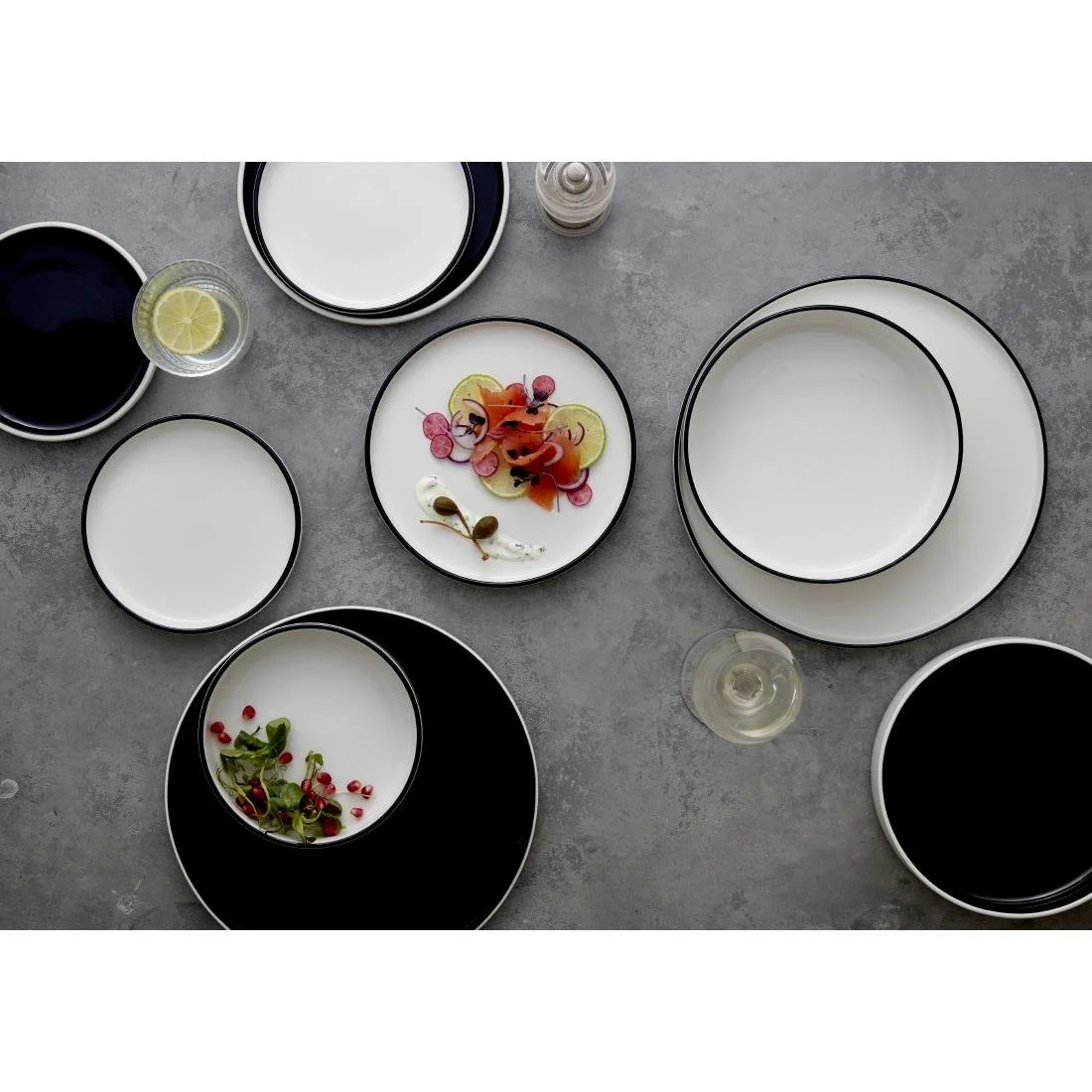 Steelite Nyx Stacking Plates 165mm (12 Pack) - Image 3