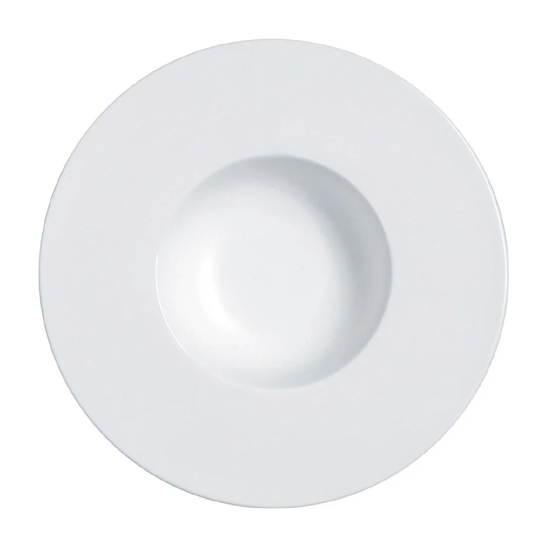 Steelite Flat Wide Rim Bowls 230mm (12 Pack) - Image 1