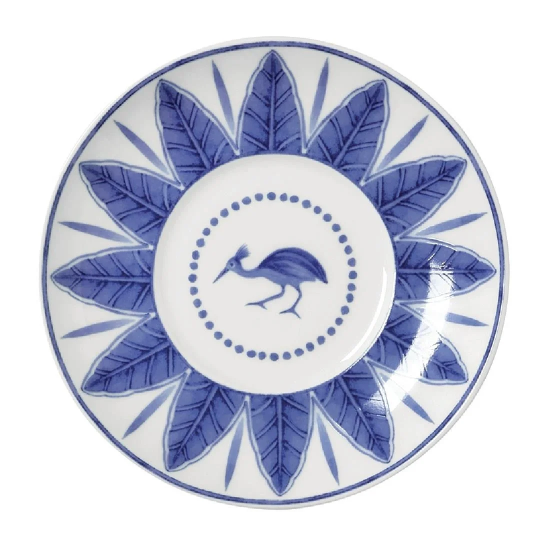 William Edwards Sultan's Garden Blue Espresso Saucers Fits AND0112 (12 Pack)