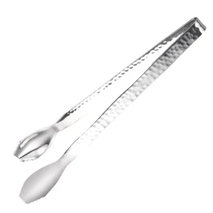 Steelite DWH Hammered Ice Tongs 203mm (6 Pack)