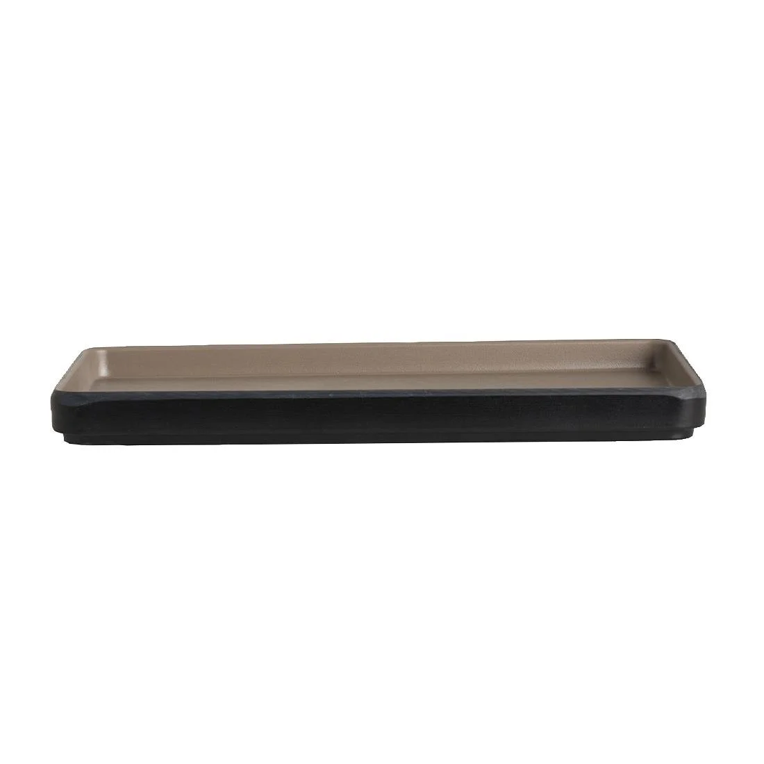 Steelite Baja Sandstone Rectangle Trays 254mm (24 Pack) - Image 2