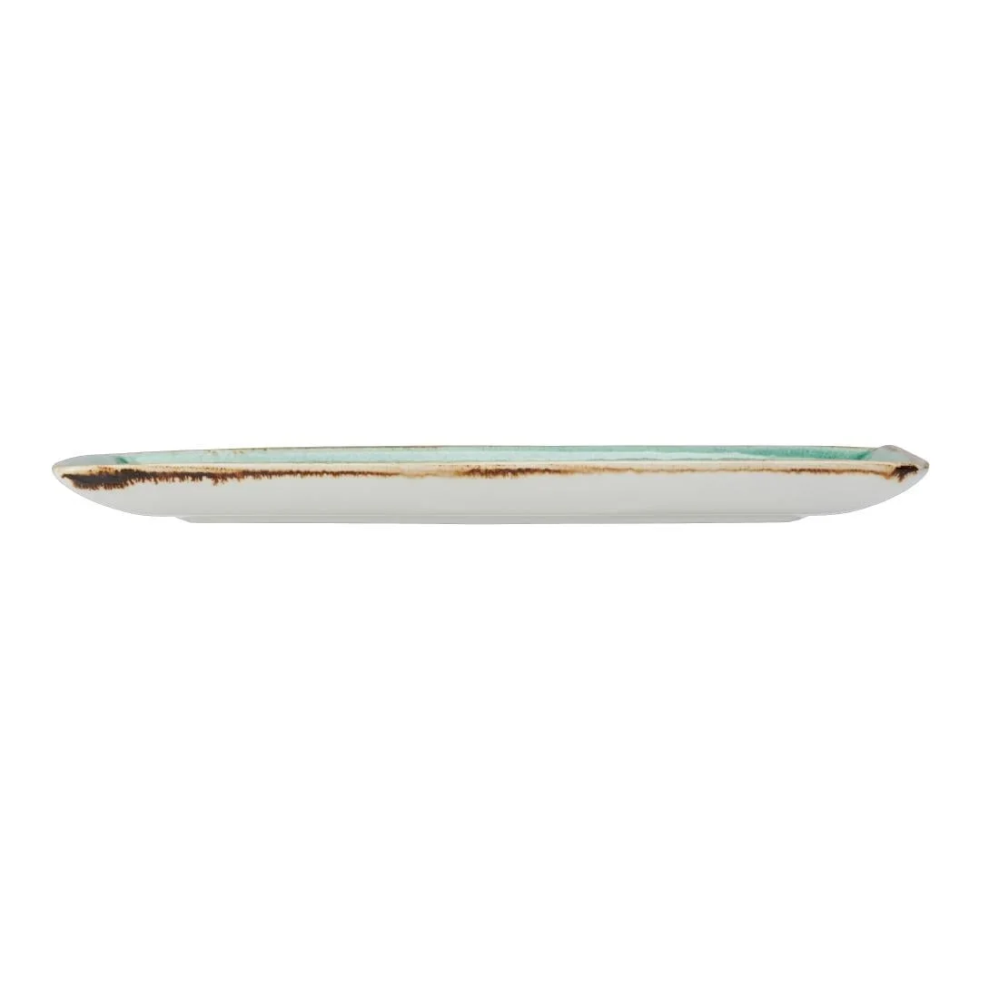 Steelite Craft Aqua Rectangle One Plates 270x167.5mm (6 Pack) - Image 2
