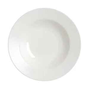 William Edwards Quanta Large Rim Bowls White 280mm (6 Pack)