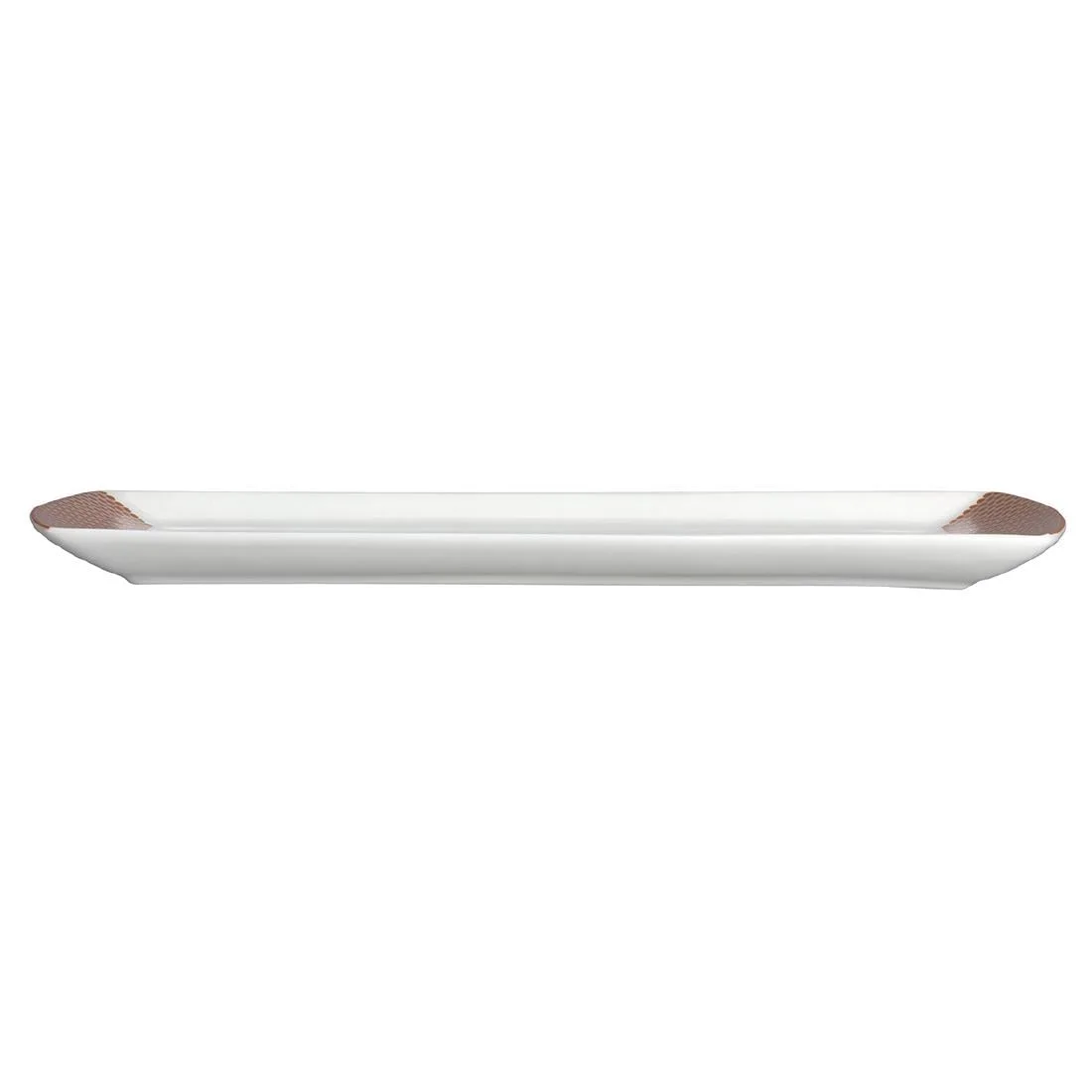 William Edwards Quanta Rectangular Trays White 340x150mm (12 Pack) - Image 2