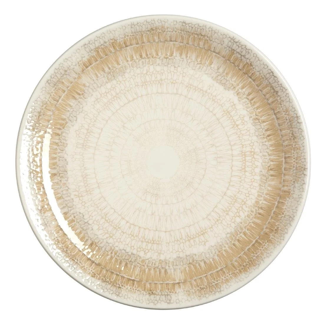 Steelite Petra Dune Coupe Plates Beige 280mm (12 Pack)