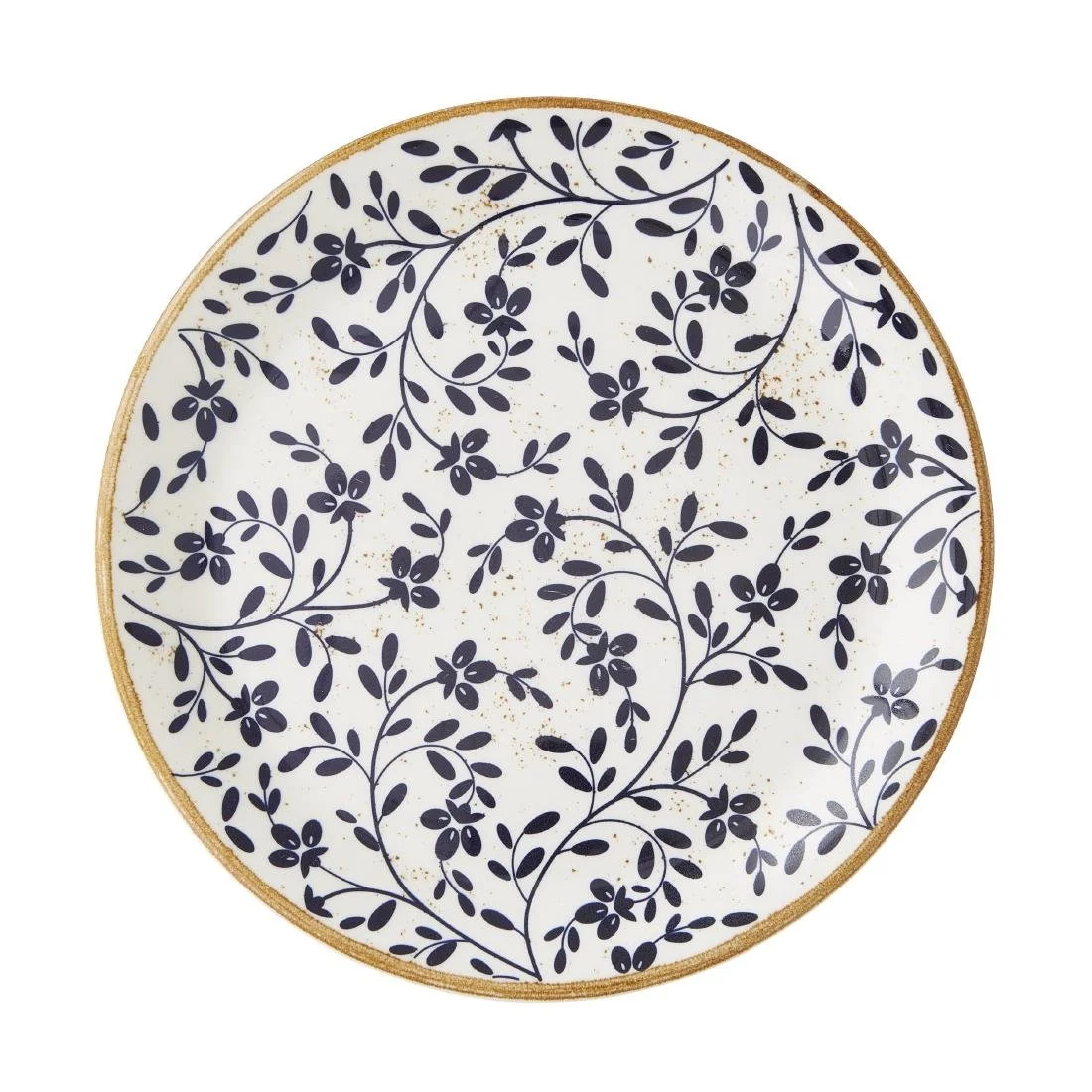 Steelite Performance Flora Coupe Plates Blue 252mm (12 Pack)