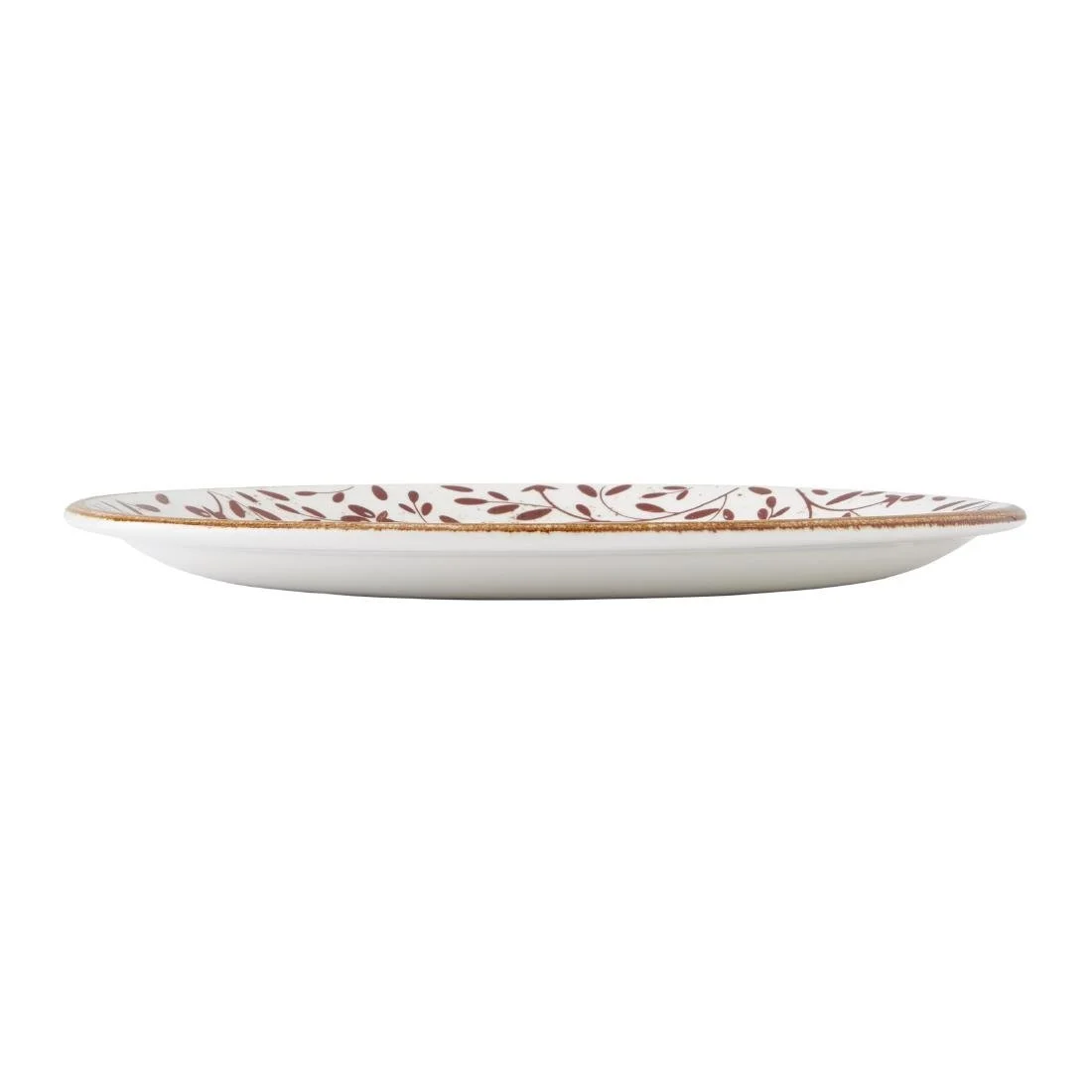 Steelite Performance Flora Coupe Plates Brown 255mm (12 Pack) - Image 4