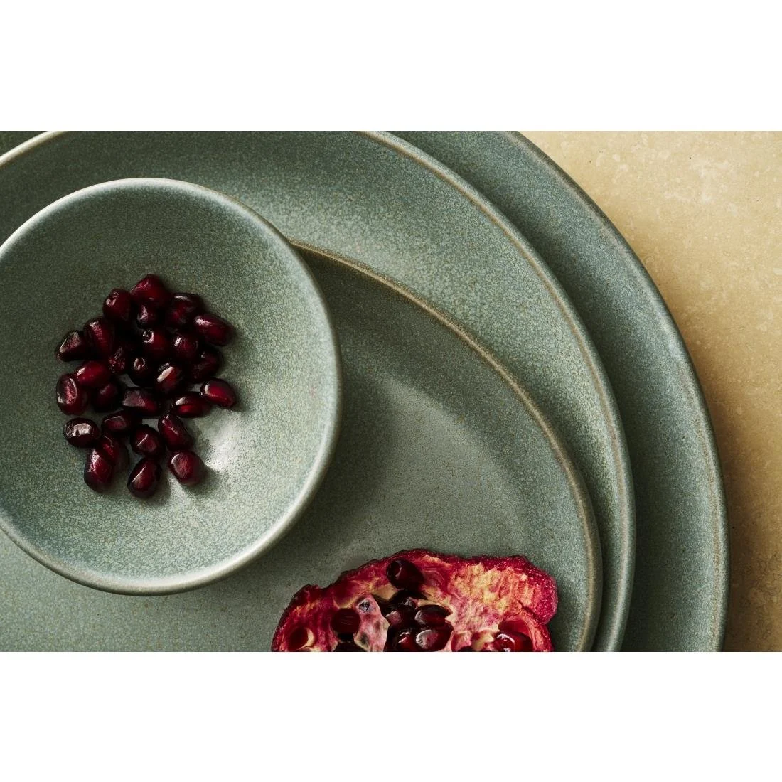 Maham Studio Carnaby Coupe Plates Teal 220mm (24 Pack) - Image 3