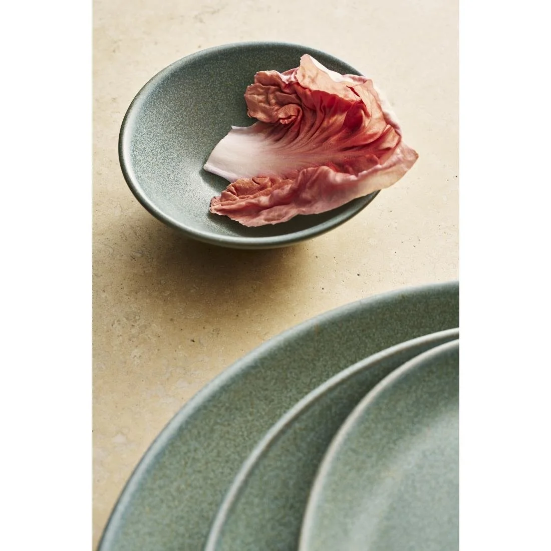 Maham Studio Carnaby Coupe Plates Teal 220mm (24 Pack) - Image 5