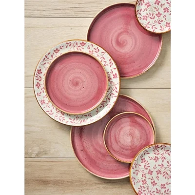 Steelite Craft Stack Plates Raspberry 285mm (6 Pack)