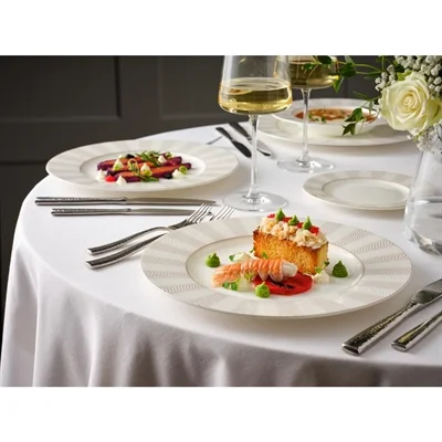 William Edwards Bakewell Classic Plates Taupe 300mm (12 Pack) - Image 2