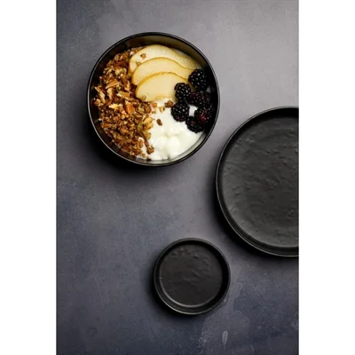 Steelite Cali Round Plates Black 273mm (12 Pack)