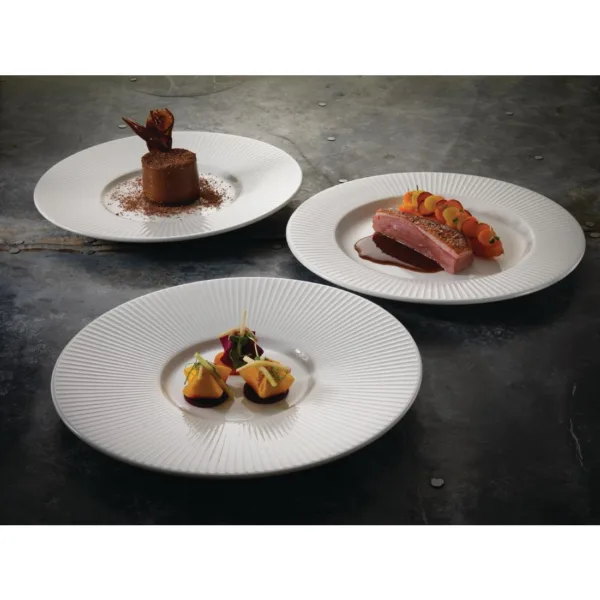 Steelite Willow Gourmet Large Well Plate 285mm