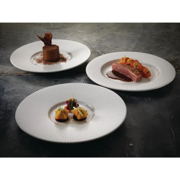 Steelite Willow Small Well Gourmet Plate 285mm