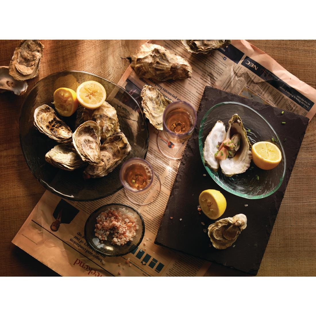 Steelite Scape Glass Oval Bowls 200mm