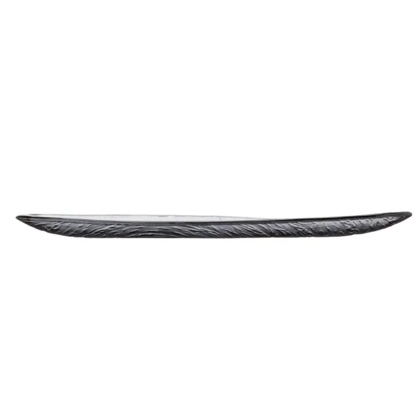 Steelite Scape Smoked Glass Oval Platters 400mm