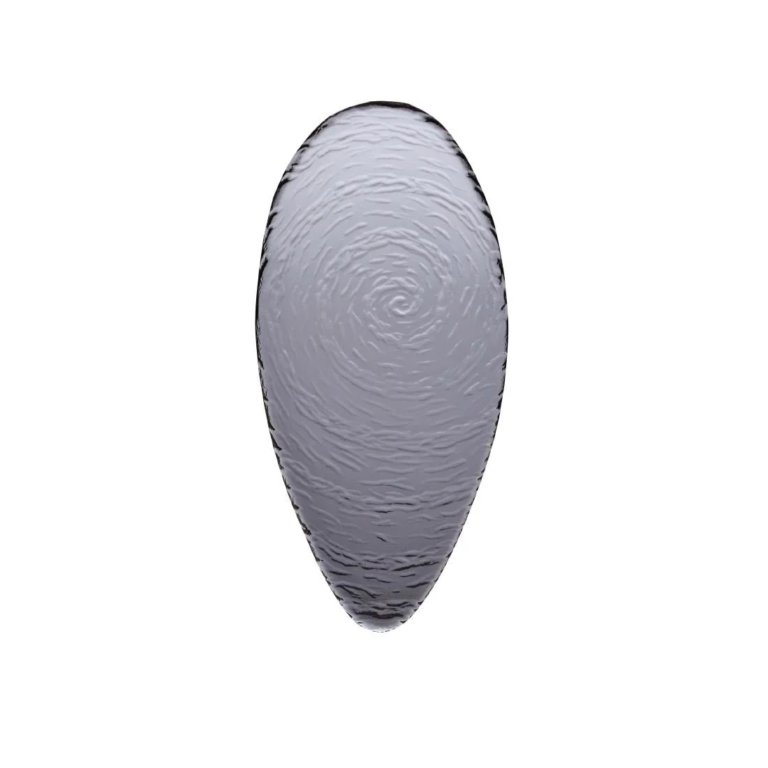 Steelite Scape Smoked Glass Oval Platters 300mm