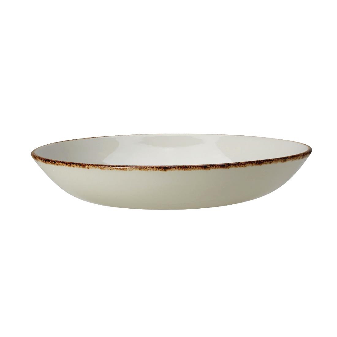 Steelite Brown Dapple Coupe Bowls 290mm