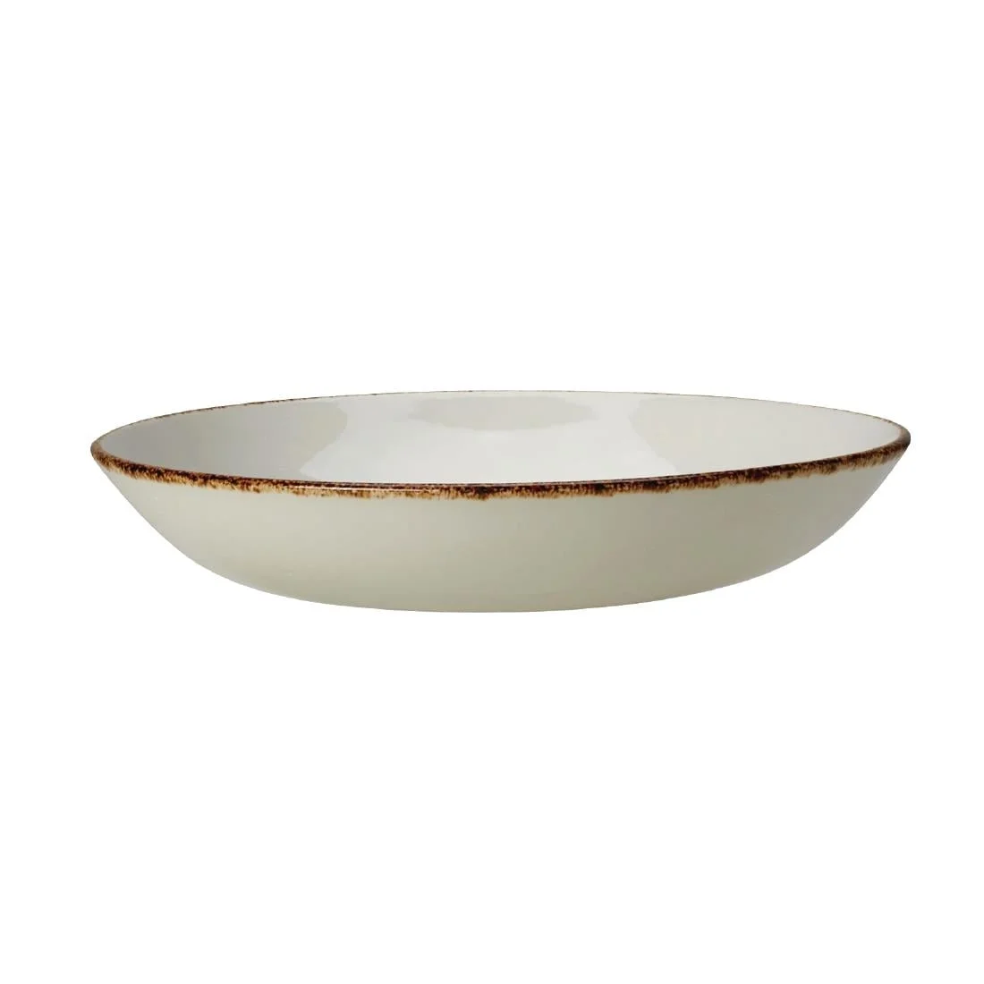 Steelite Brown Dapple Coupe Bowls 205mm - Image 2