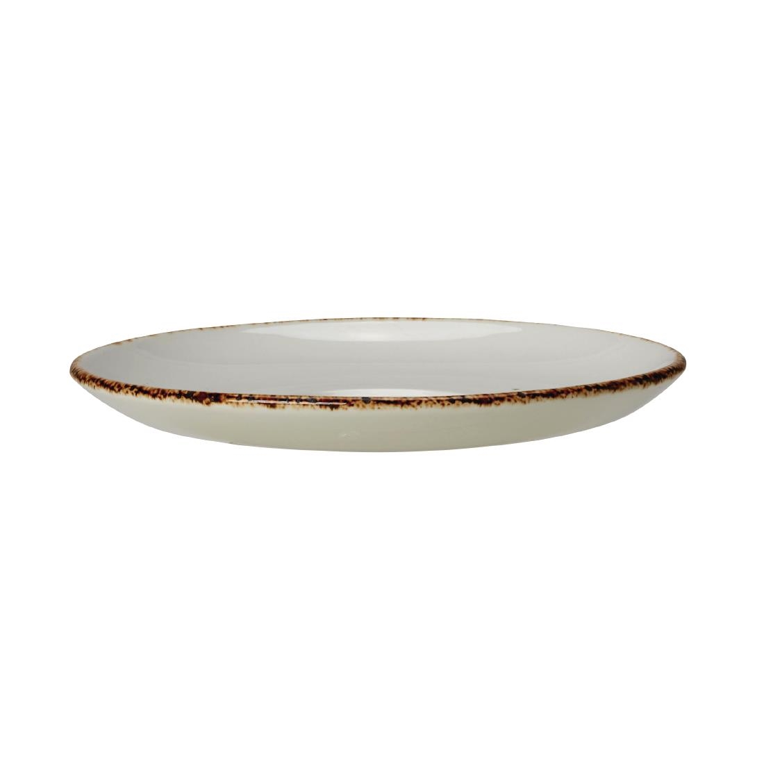 Steelite Brown Dapple Saucers 150mm