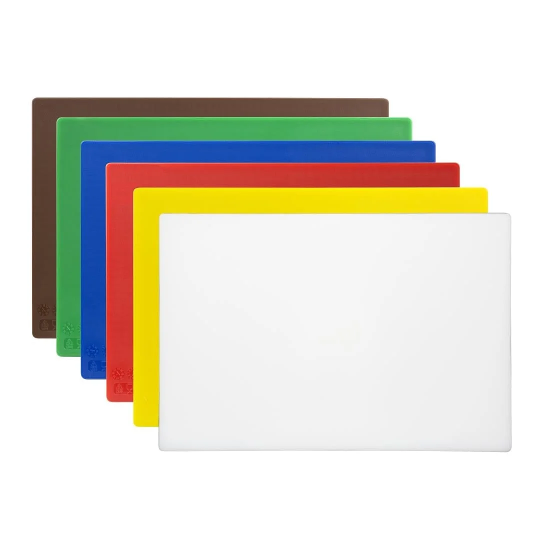 Hygiplas Standard Low Density Chopping Board Set - Image 3