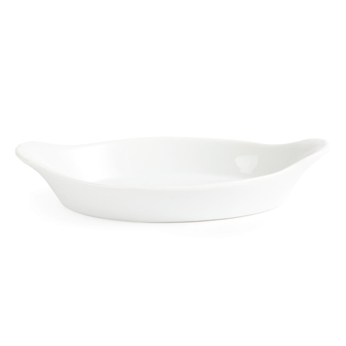 Olympia Whiteware Oval Eared Dishes 289mm