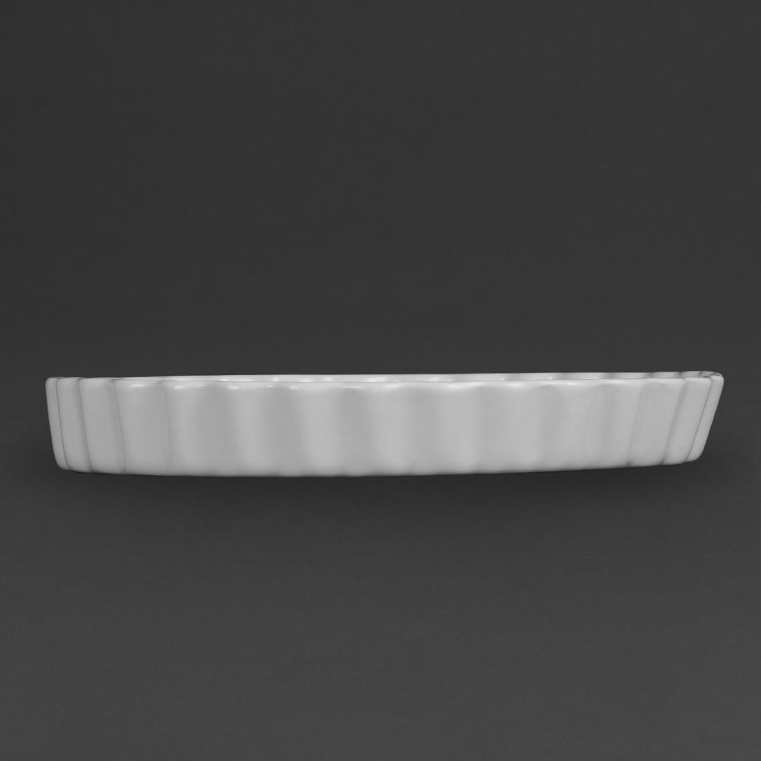 Olympia Whiteware Flan Dishes 297mm