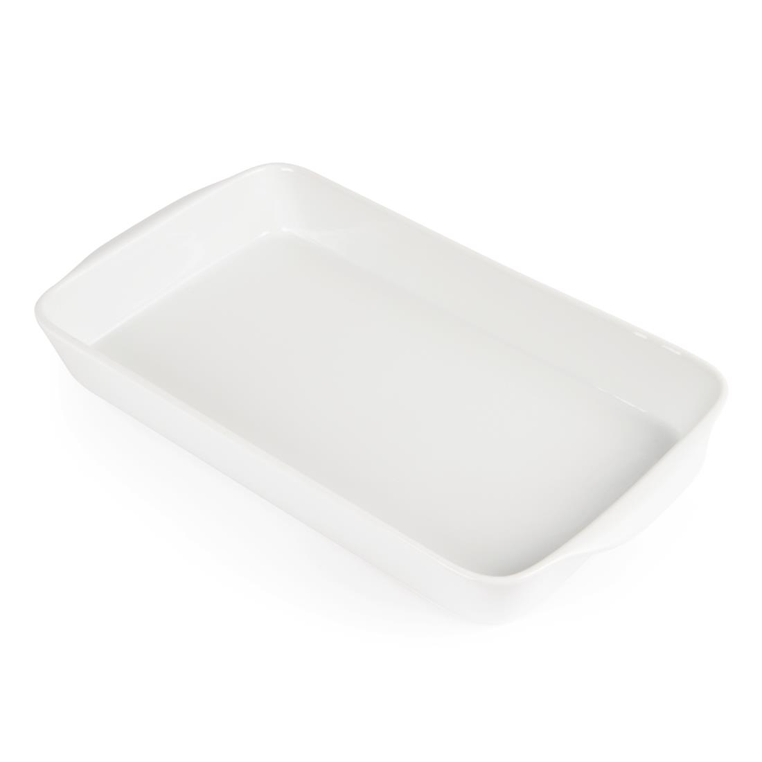 Olympia Whiteware Oblong Roasters 395x 219mm
