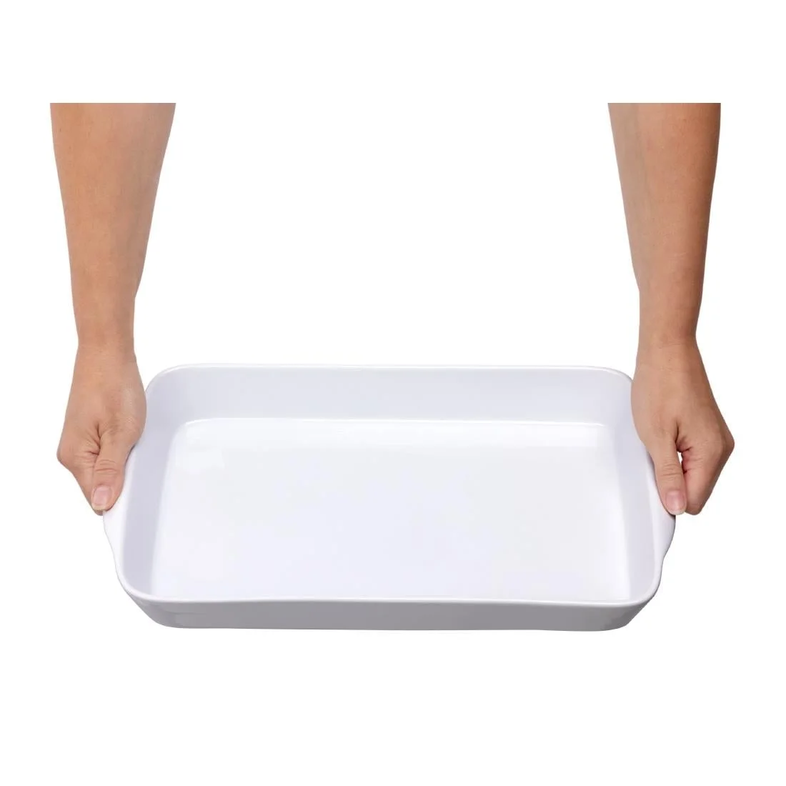 Olympia Whiteware Oblong Roasters 395x 219mm - Image 6