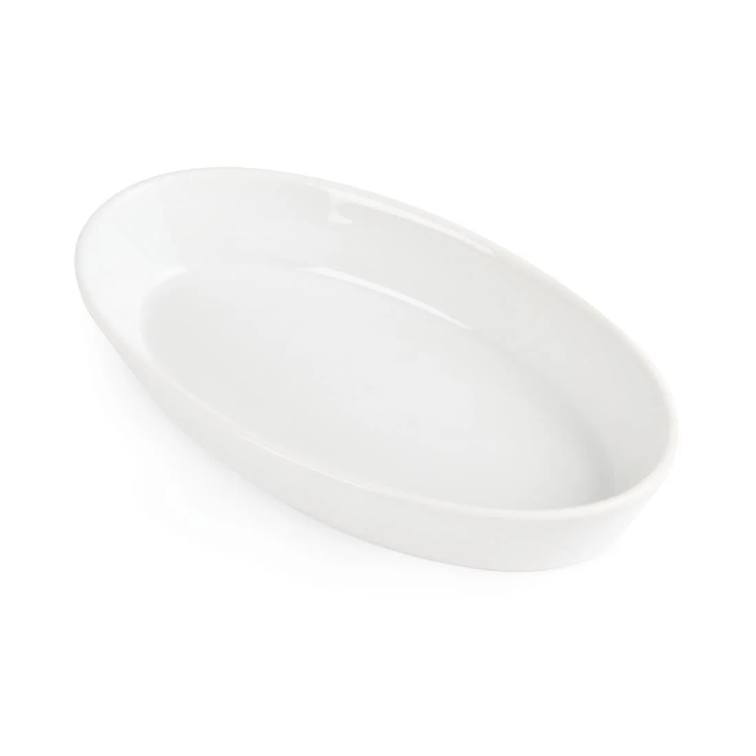 Olympia Whiteware Oval Sole Dishes 195x 110mm - Image 4