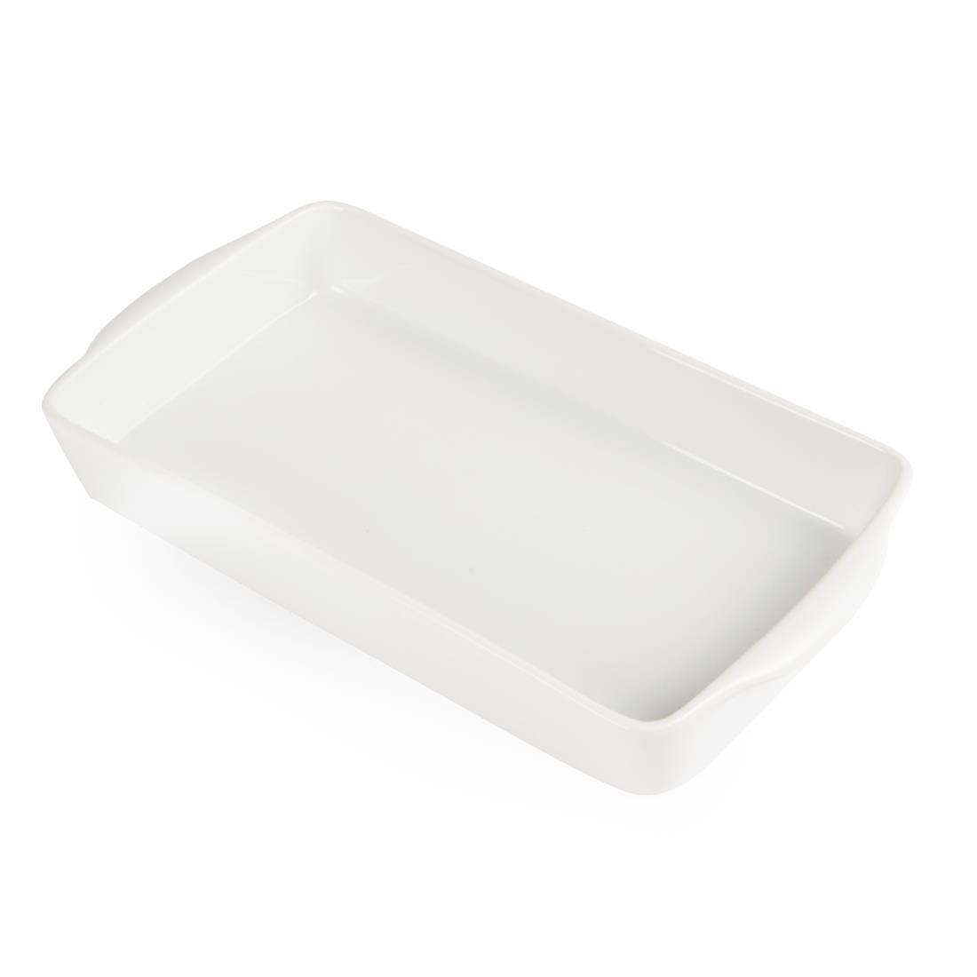 Olympia Whiteware Oblong Roasters 305x 163mm