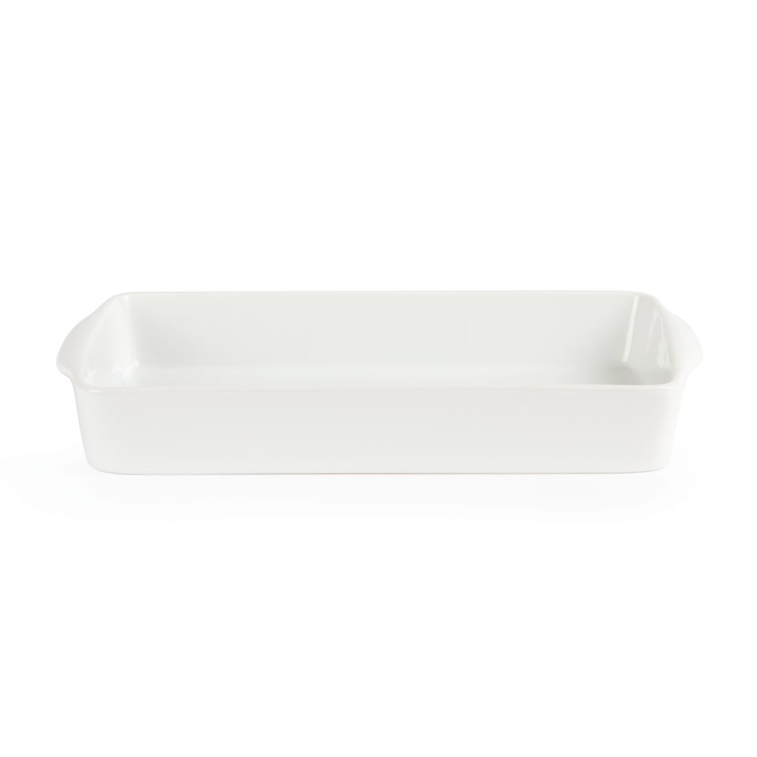 Olympia Whiteware Oblong Roasters 305x 163mm
