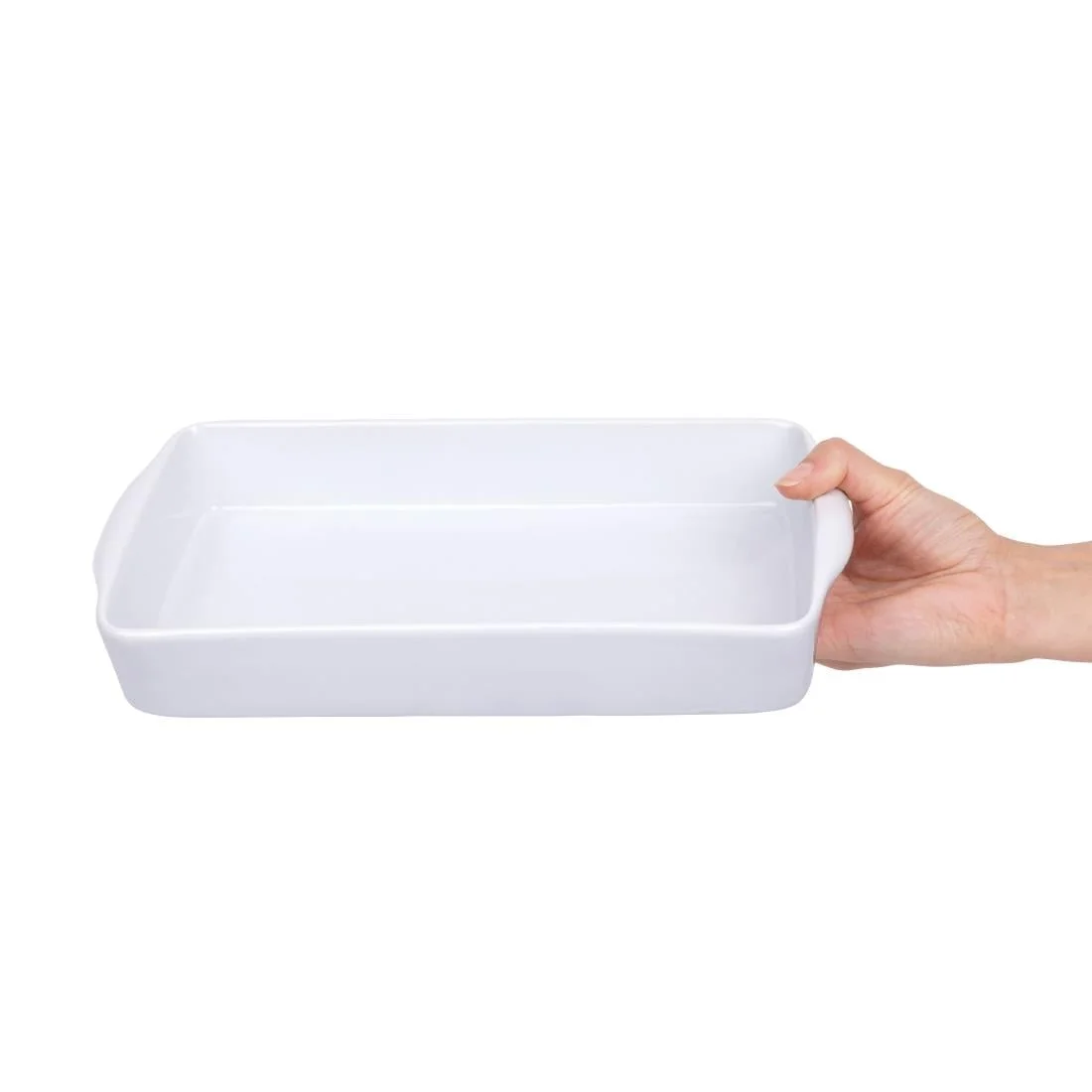 Olympia Whiteware Oblong Roasters 305x 163mm - Image 6