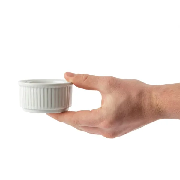 Olympia Whiteware Stacking Ramekins 85mm