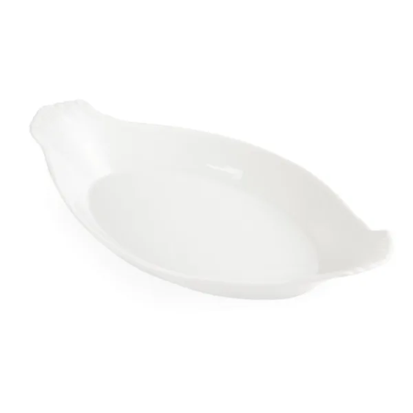 Olympia Whiteware Oval Eared Dishes 320x 177mm
