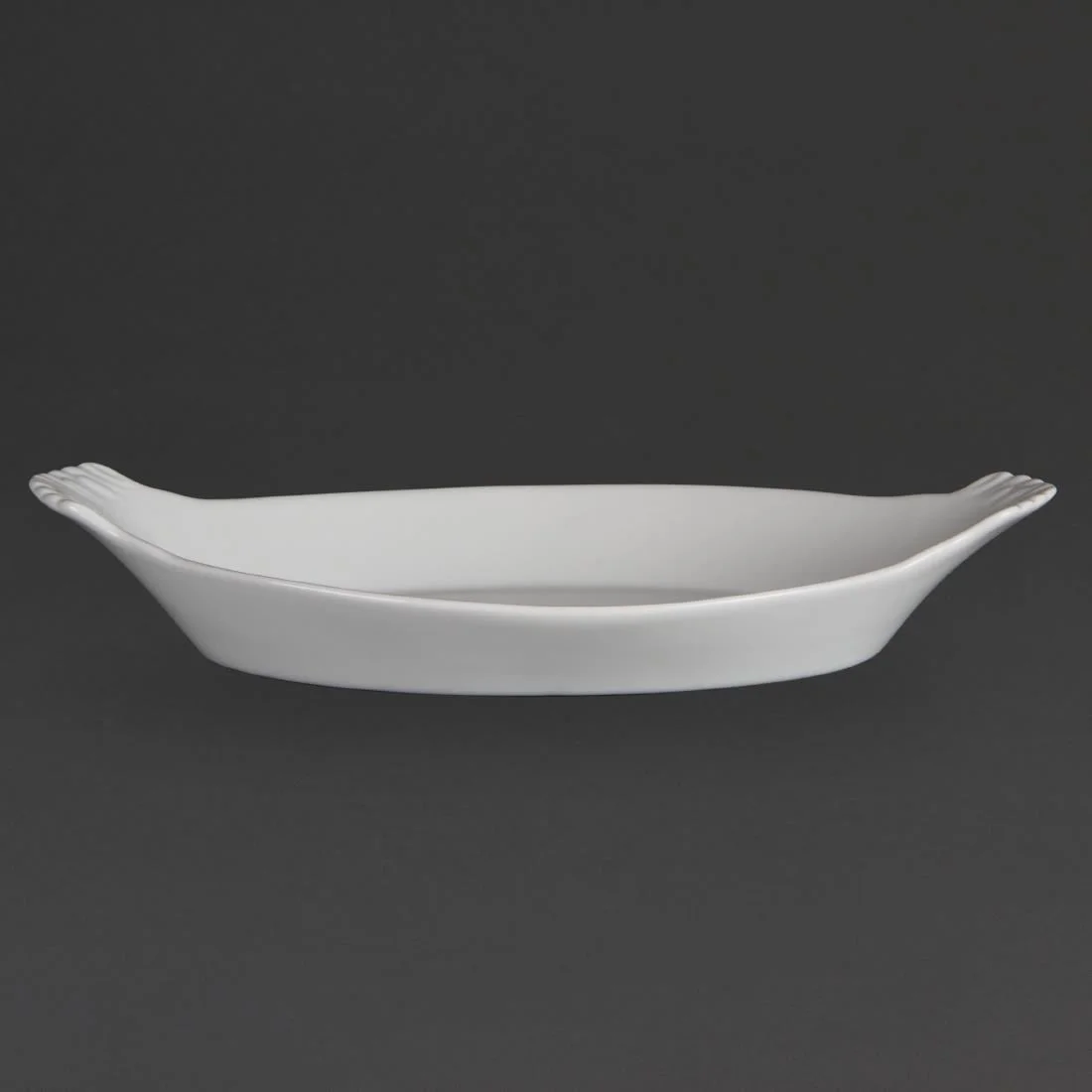 Olympia Whiteware Oval Eared Dishes 320x 177mm - Image 4