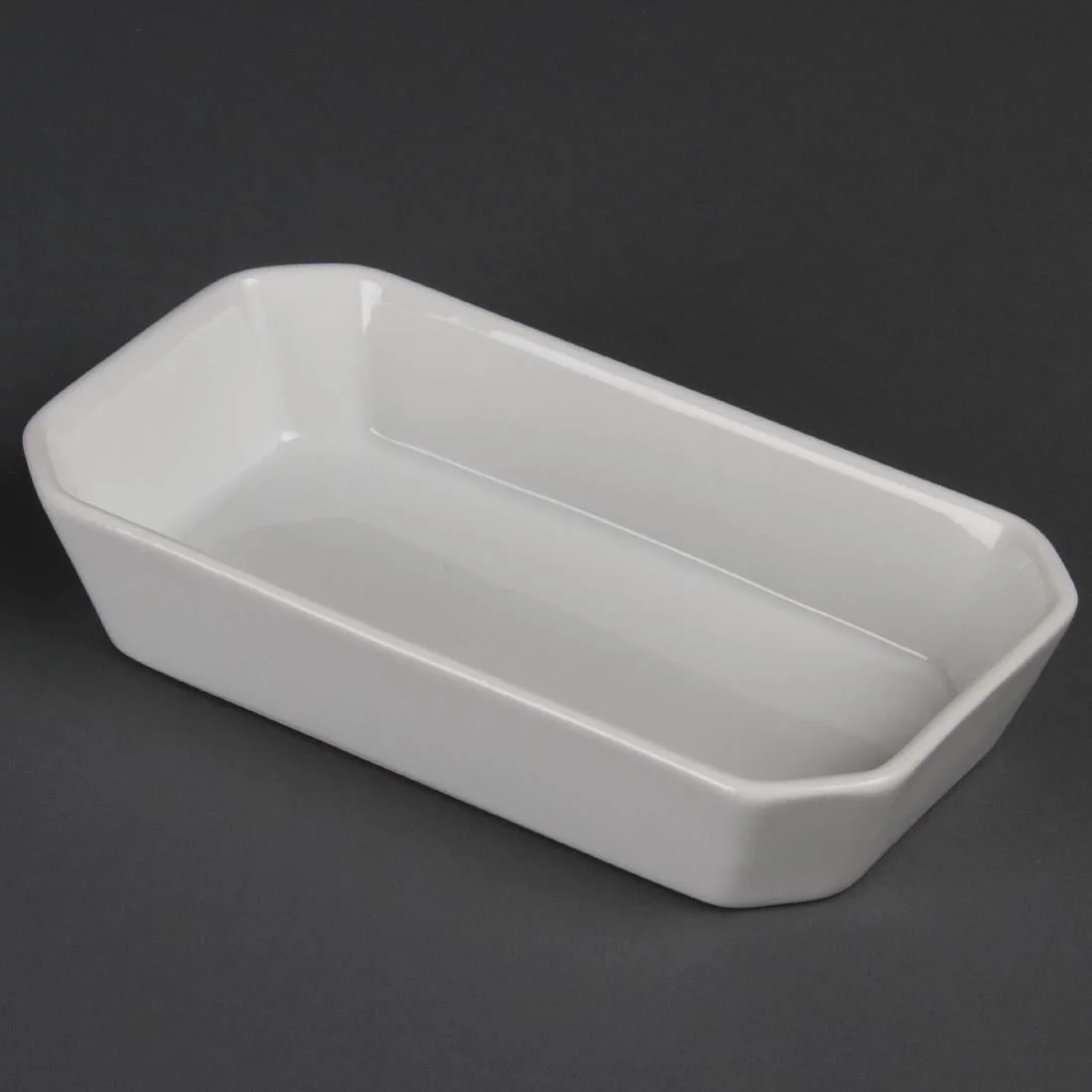 Olympia Whiteware Oblong Hors d'Oeuvre Dishes 185mm - Image 3