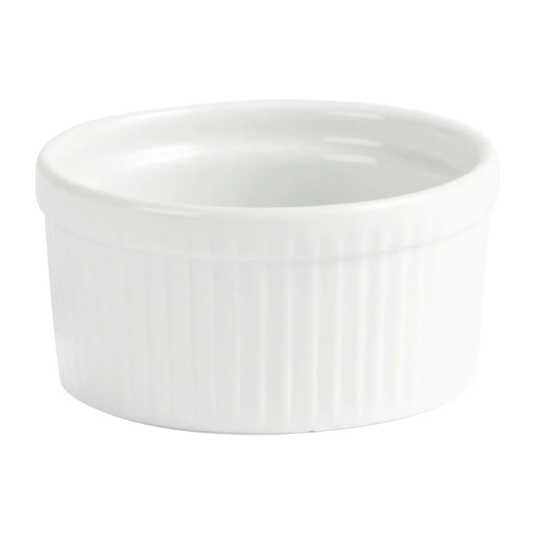 Olympia Whiteware Souffle Dishes 105mm - Image 2