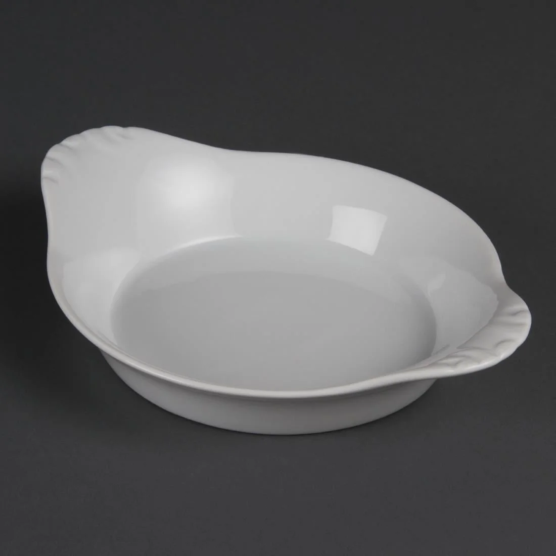 Olympia Whiteware Round Eared Dishes 220mm - Image 3