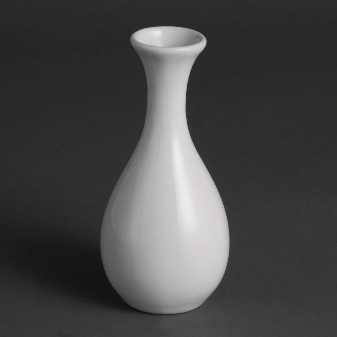 Olympia Whiteware Bud Vases 125mm - Image 3