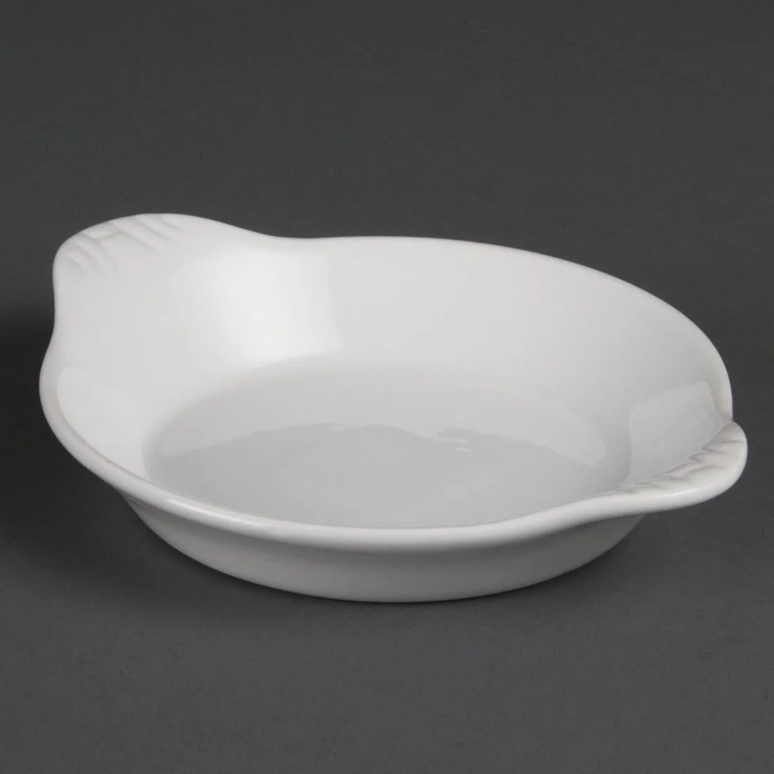 Olympia Whiteware Round Eared Dishes 170 x 140mm - Image 3