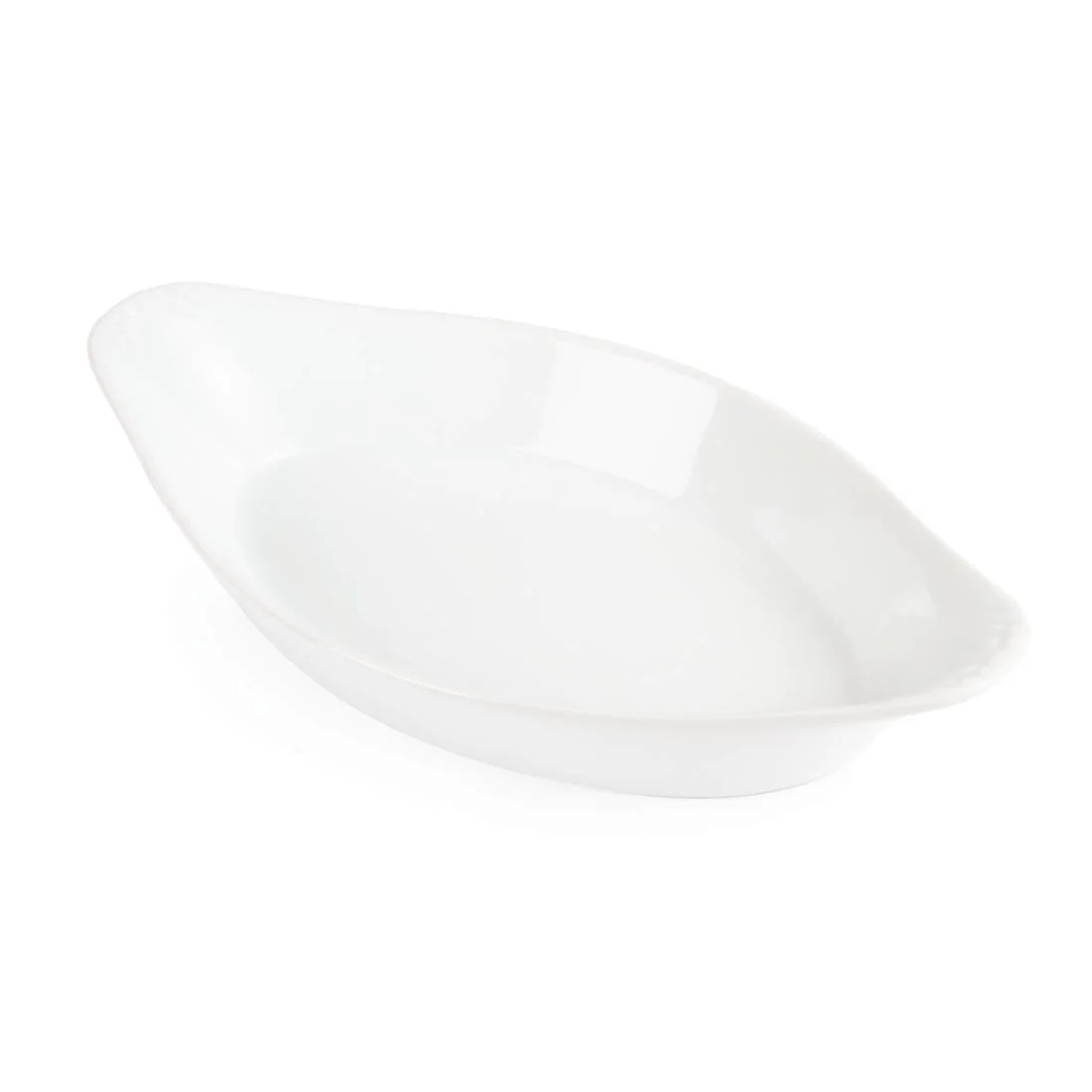 Olympia Whiteware Oval Eared Dishes 262mm - Image 4