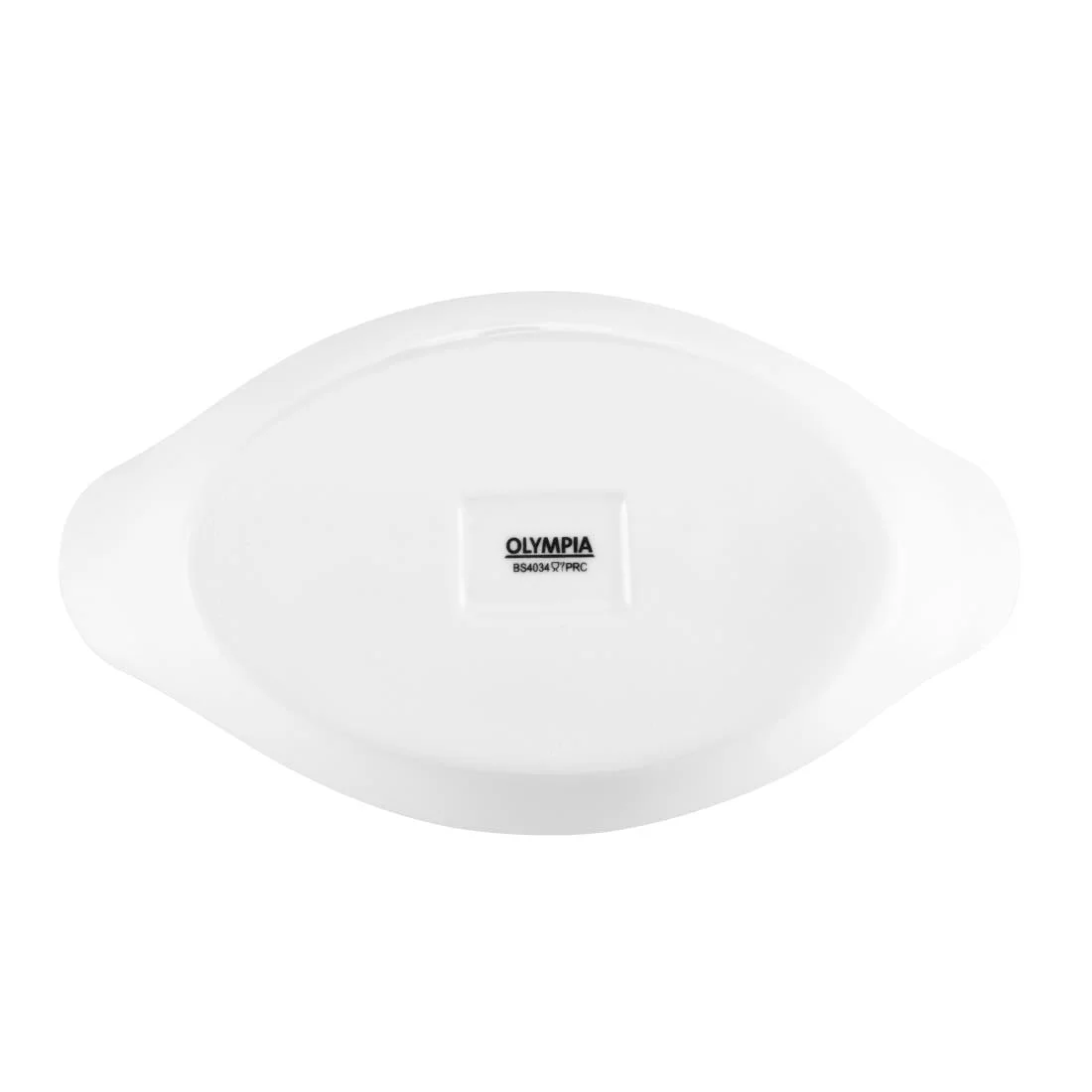 Olympia Whiteware Oval Eared Dishes 204mm - Image 8