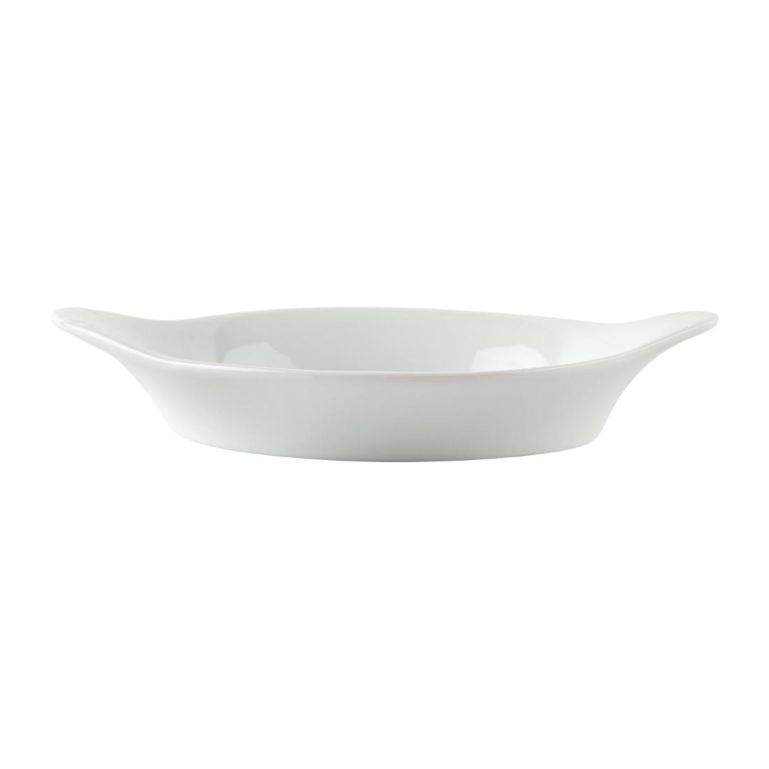 Olympia Whiteware Round Eared Dishes 156x 126mm