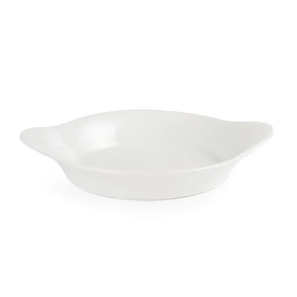 Olympia Whiteware Round Eared Dishes 156x 126mm