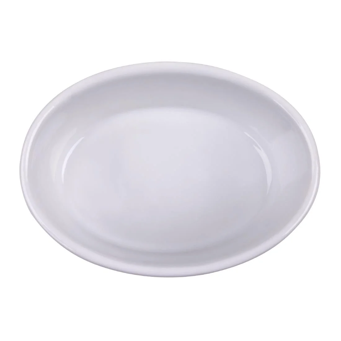Olympia Whiteware Oval Ramekins 105mm - Image 3