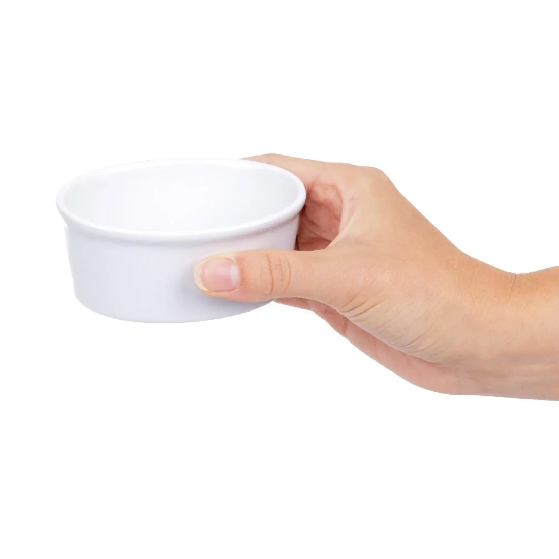 Olympia Whiteware Oval Ramekins 105mm - Image 6