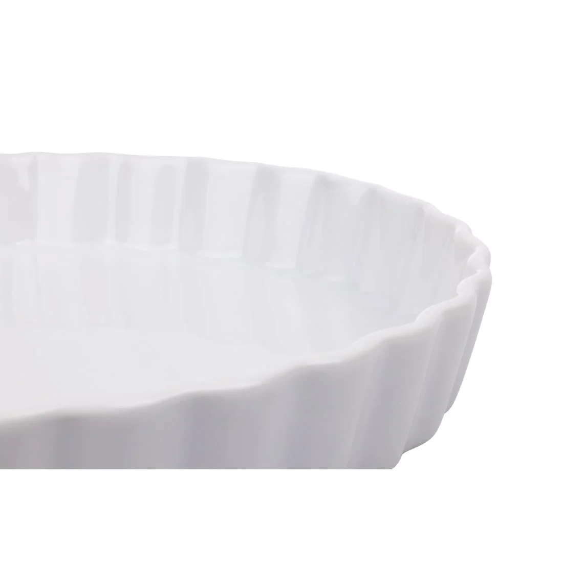 Olympia Whiteware Flan Dishes 265mm - Image 4