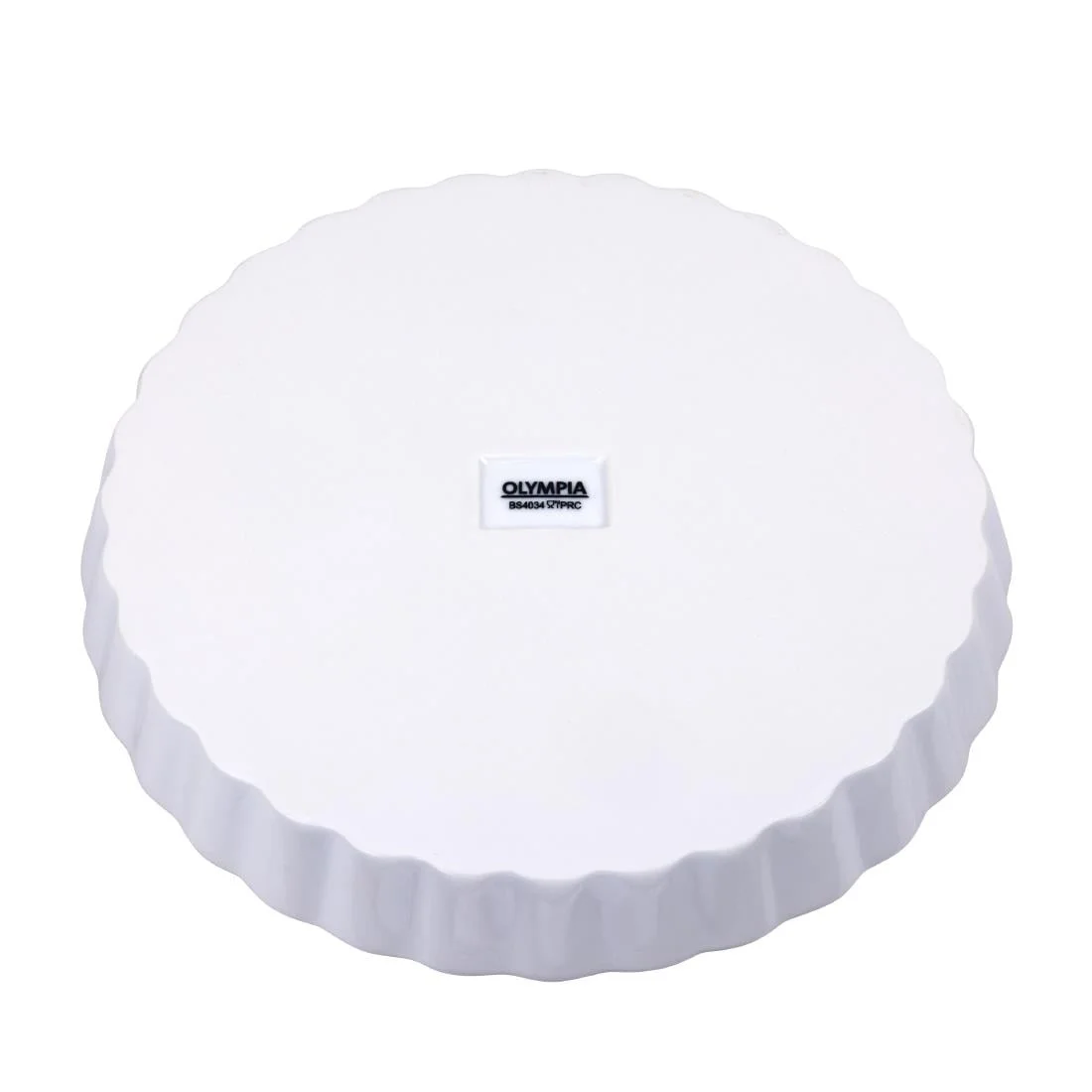 Olympia Whiteware Flan Dishes 265mm - Image 5